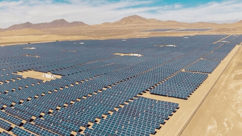 Parque solar para estaciones de servicio